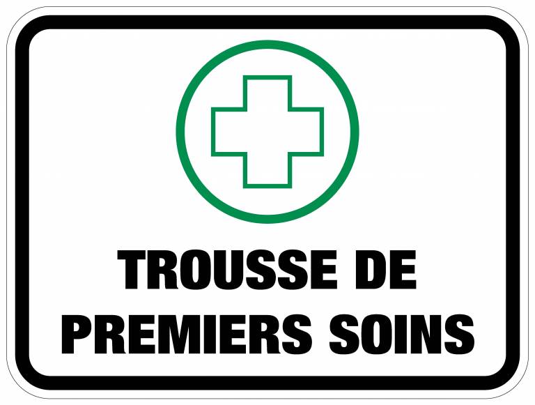 Panneaux Norme Osha Trousse De Premiers Soins Signel Services